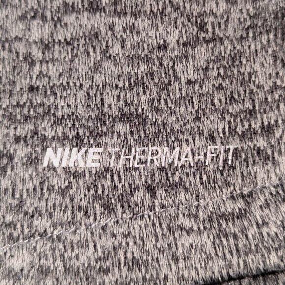 Hurley Hoodie Boys Medium Gray Logo Kangaroo Pockets Long Sleeve Full Zip - Picture 10 of 11